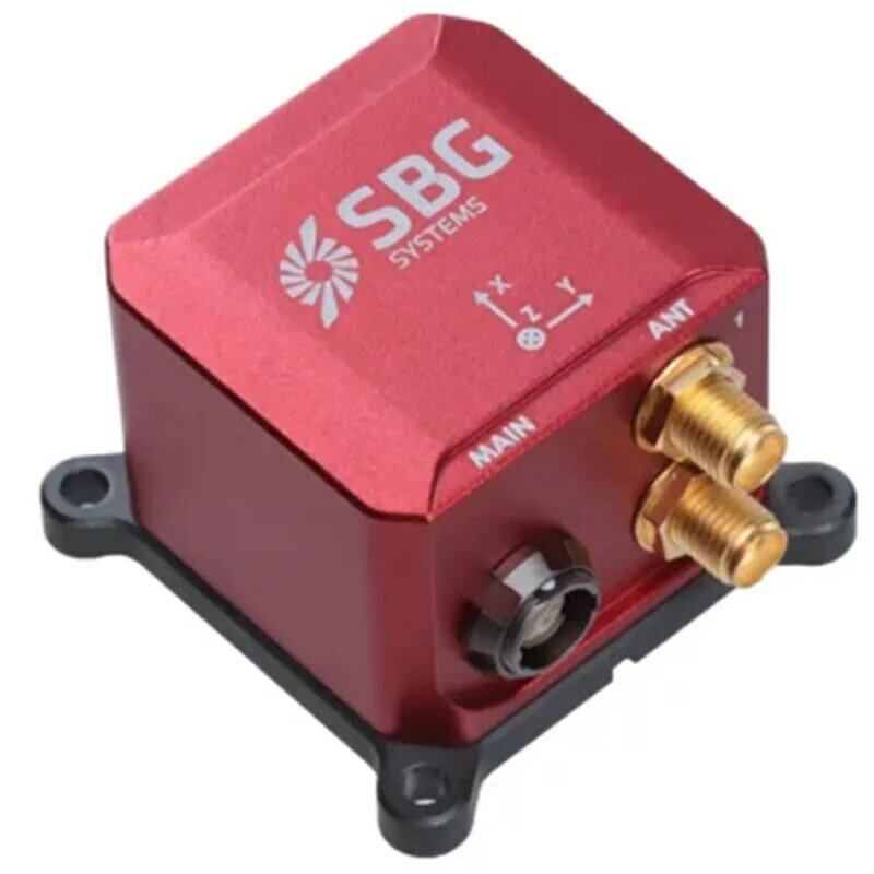 1ชิ้นวงรี SBG ฝรั่งเศส-ขนาดเล็กทัศนคติระบบอ้างอิงรุ่นกล่องเซ็นเซอร์ตรวจจับการเคลื่อนไหว GNSS GPS