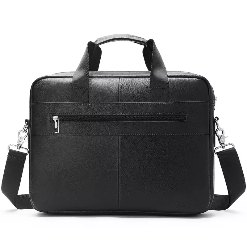 Мужская сумка-портфель, сумка-мессенджер из 100% воловьей кожи, сумка для ноутбука 14 дюймов, папки, мужские офисные деловые сумки для документов