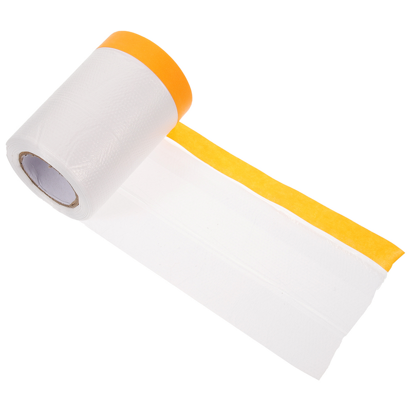 Car Spray Paint Sprayed Protective Film Plastic Masking Paper Adhesive Tape Cover for Painting Automotive Supplies