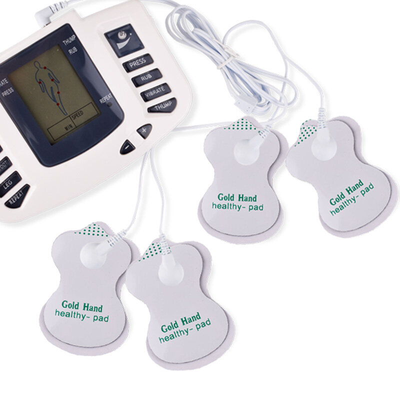 Almohadillas de electrodos para el cuidado de la salud, almohadilla de terapia de acupuntura Tens para JR309, masajeador de máquina corporal eléctrica adelgazante, almohadilla de Gel adhesivo