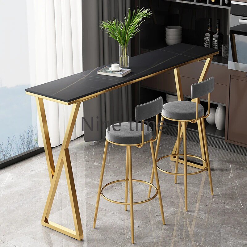 Set Barman Bar Table Nordic controsoffitto Drink Wall Bar Counter Table Cocktail Small Beistelltisch Tavolo Pranzo Home Furniture