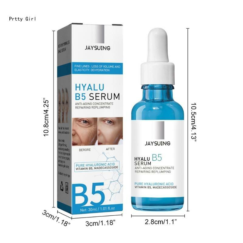 Sérums à l'acide hyaluronique pour le visage B5, sérums réduisant les rides, nourrissants pour peau, D2TA