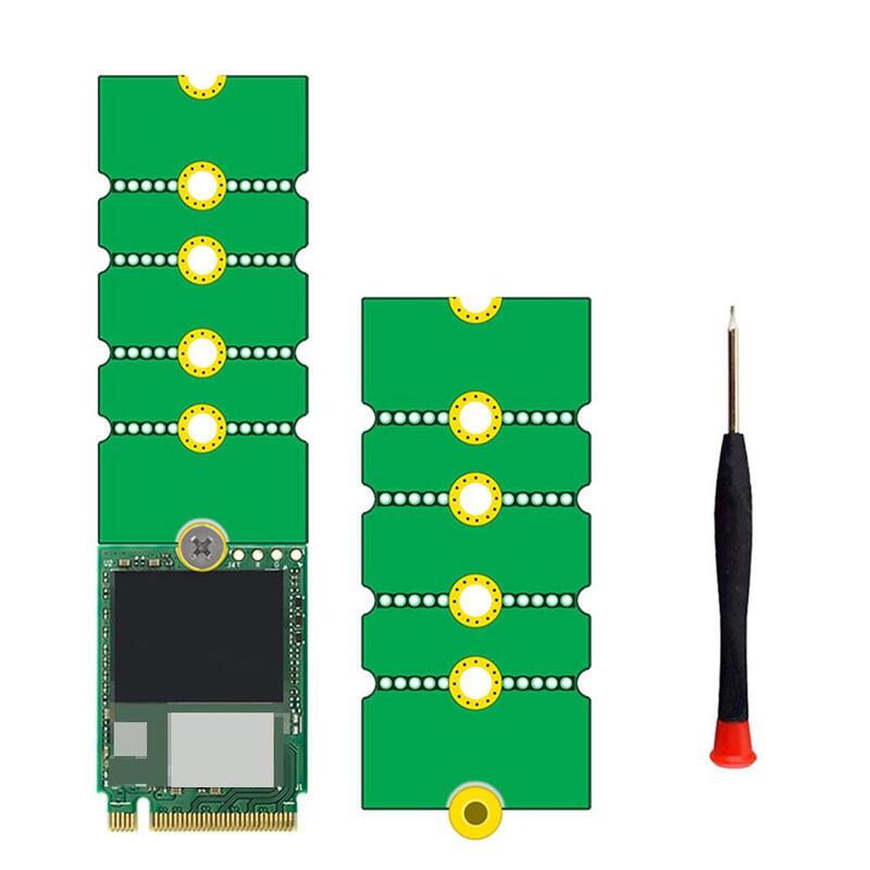 Ngff m.2 ssd Adapter karte 2242 bis 2280 2230 bis 2280 Transfer karten adapter Erweiterungs rack Board Riser Card Convert Card