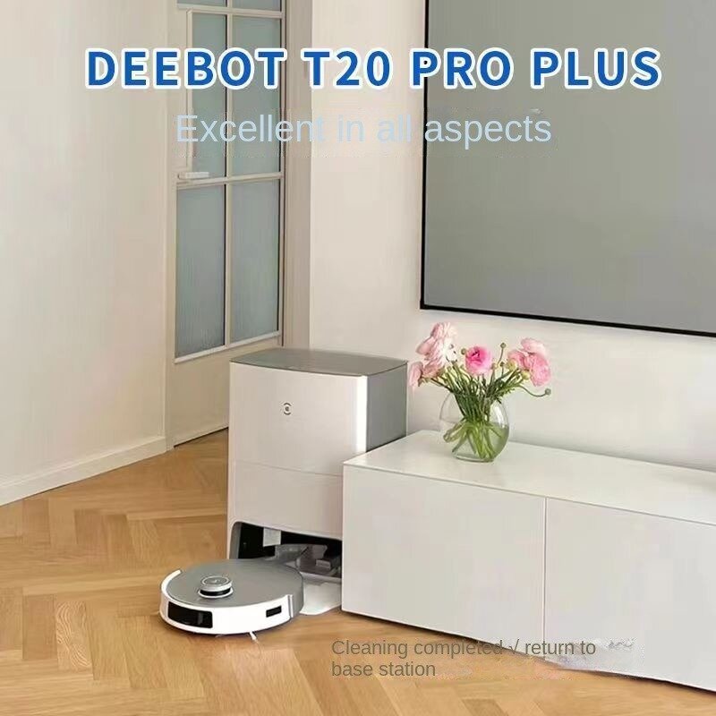 COVACE T20PRO 온수 청소 걸레 청소 로봇 진공 청소기, 자동 청소 집진기, 2023 신제품