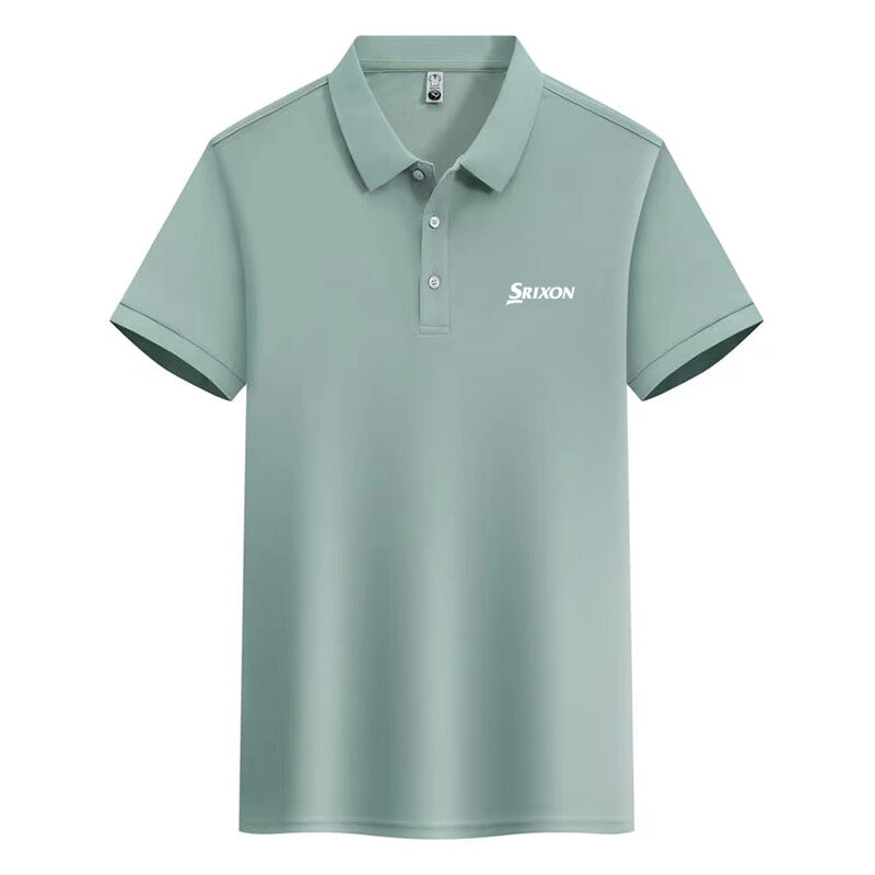 Polo de Golf para hombre, camiseta de manga corta, ajustada, informal, a la moda, de verano