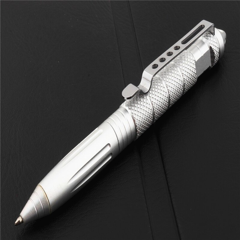 Hoge Kwaliteit Aluminium Anti Slip Zelfverdediging Balpennen Multi Functionele Tactische Pen Kantooraccessoires Schoolbenodigdheden