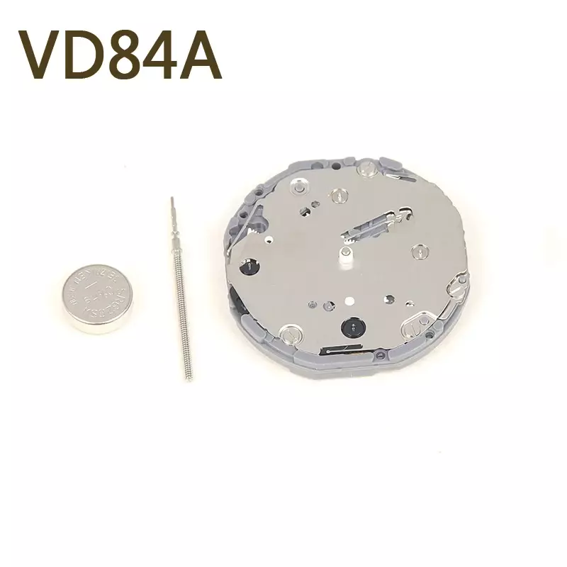 นาฬิกาควอทซ์ VD84A เคลื่อนไหวแบบ VD84ชิ้นส่วนนาฬิกาแท้ดั้งเดิมจากญี่ปุ่น