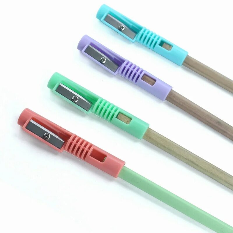 Extensor de lápiz de color Macaron, modelado de silbato, sacapuntas multifuncional portátil, 241A(MC)
