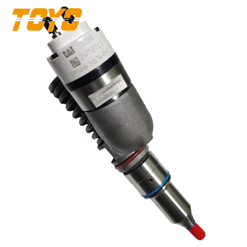 TOYO-inyector de combustible diésel para piezas de excavadora, motor Cat C13, 249-0707, 2490707, 249-0708, 2490708