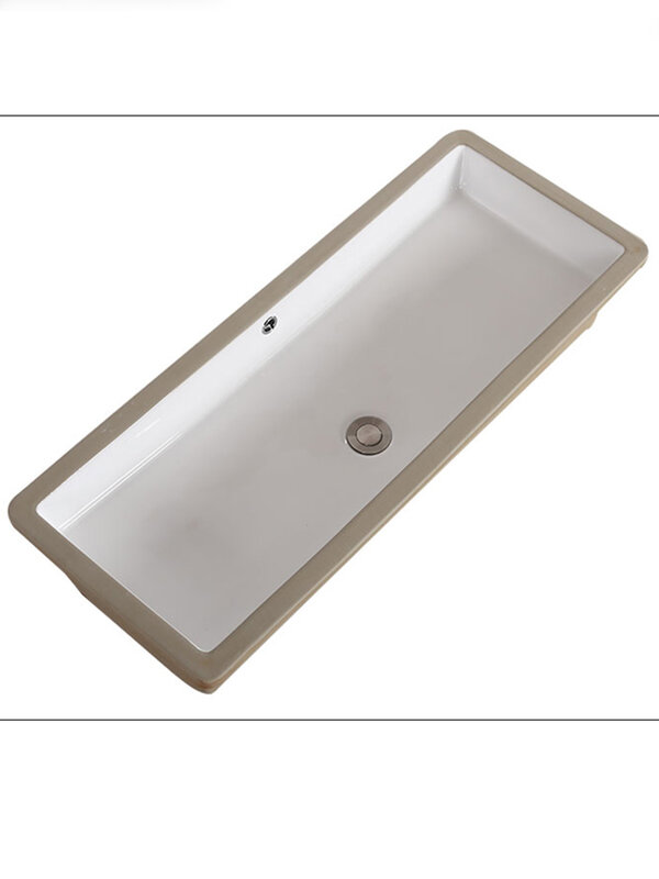 Lavabo incorporato 50/60/80cm mobiletto del bagno lavabo in ceramica 1 M