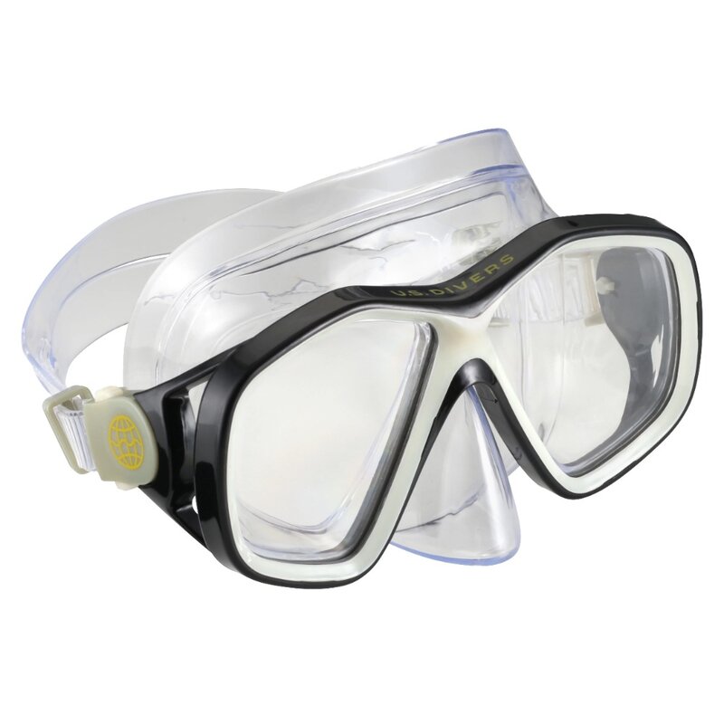 US Divers-Combo de Snorkel para adultos, máscara y esnórquel incluidos, Playa, negro y arena