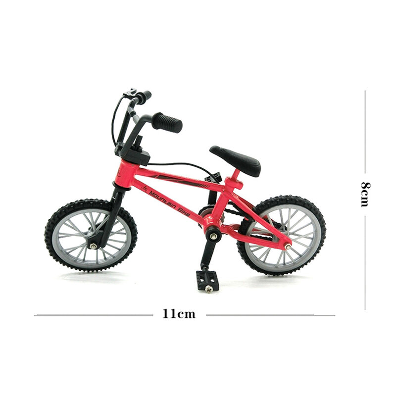 Mini Alloy Finger Bicycle para crianças, Mountain Bike Modelo, Portátil, Presente para crianças, Brinquedos Novidade