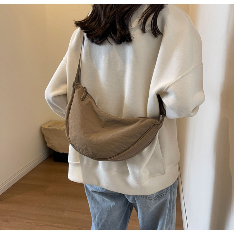 Простая Сумка через плечо, новая Универсальная сумка для женщин, водонепроницаемая Высококачественная сумка-мессенджер, роскошный изысканный классический стиль