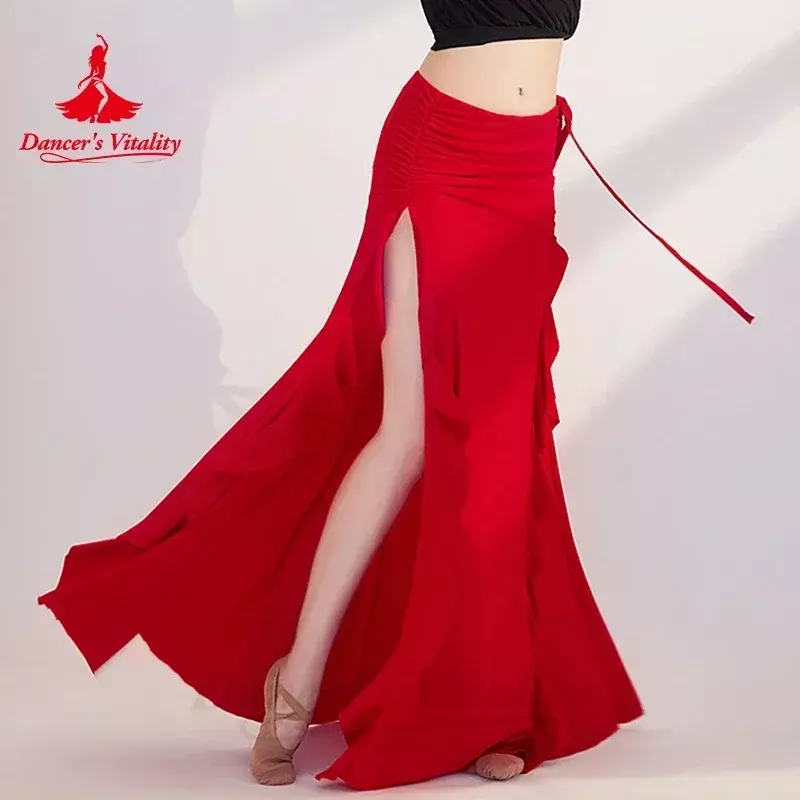 Belly Dance Costumes for Women Gauze Long Sleeves Top and Long Skirt Cothing Girl's Oriental Belly Dancing Performance Wear