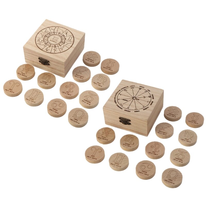 Pietre runiche xilografiche Gioco da tavolo per famiglie Puntelli Divinazioni Giochi rune in legno fatti a mano