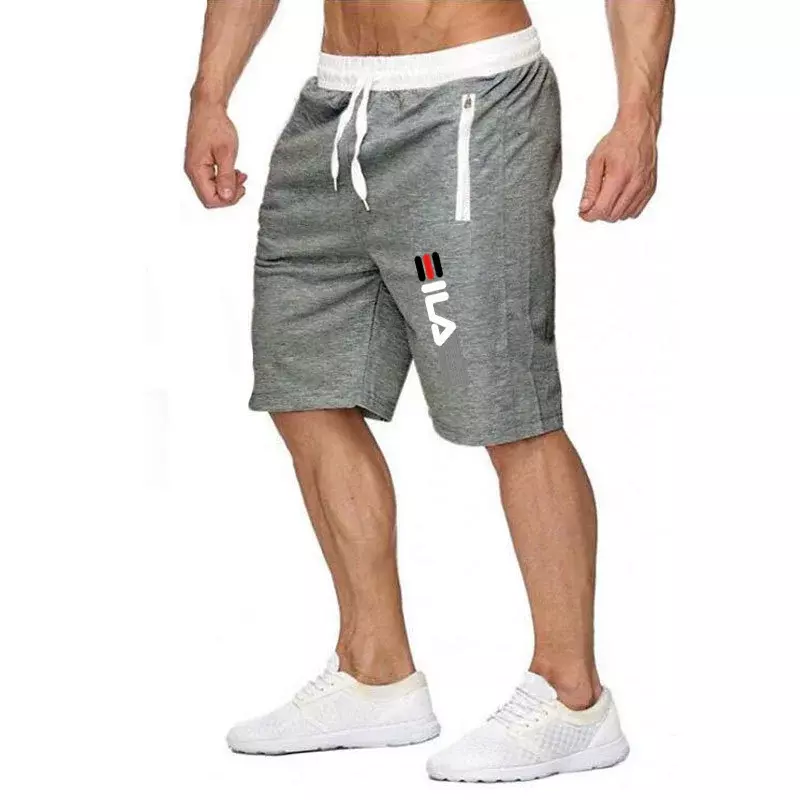 Pantalones cortos informales para hombre, Shorts transpirables, cómodos, para Fitness, baloncesto, moda de verano, 2024