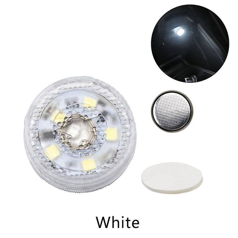 Luz de toque LED versátil para mini interiores, 5V, 1A, 5V, alto brilho, lâmpada LED, azul gelo, rosa, branco, 5x5x4cm, 1pc