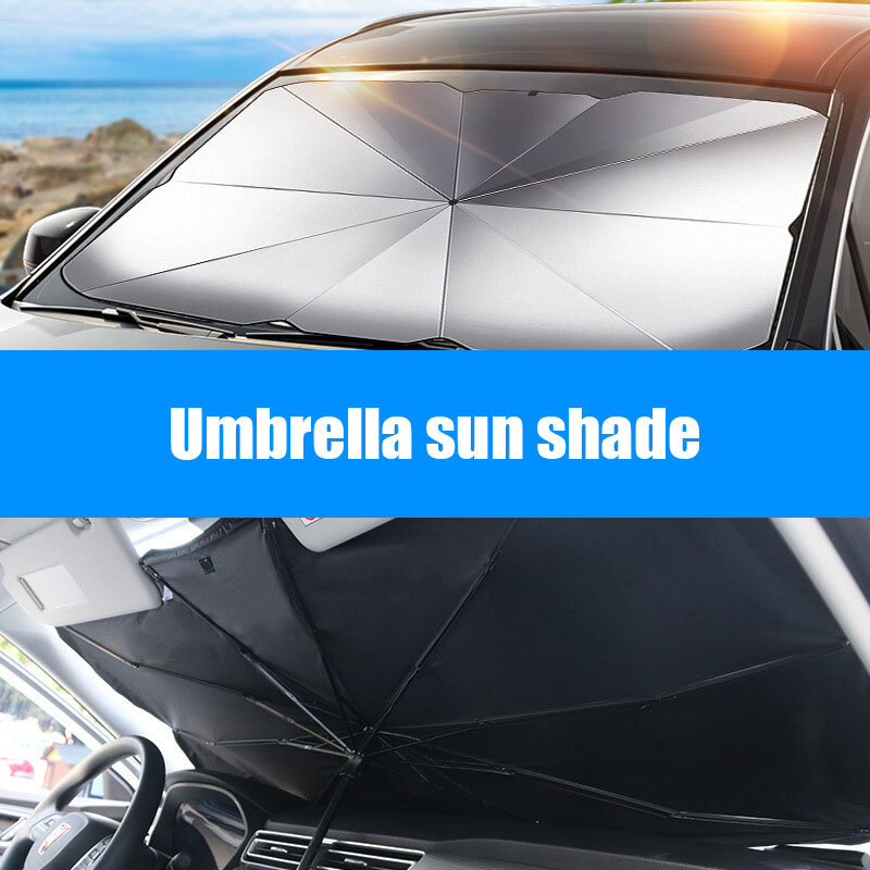مظلة قابلة للسحب للسيارة ، عازل واقي من الشمس ، الزجاج الأمامي الأمامي ، واقي الشمس ، الملحقات الخارجية