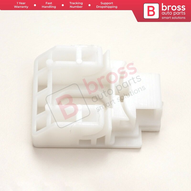 Bross Auto Parts BWR702 Electrical Power Window Regulator Clip Front; right And Left Door for Audi A3- 1996-2003 Fast Shipment