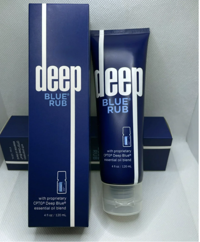Deep Blue Drub Doterra, Cptg exclusivo, Mistura de óleo essencial, 1Pc, Creme de venda quente, 120ml