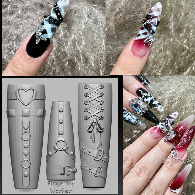 1pc Blume Lotus 3d Acryl Nagel form Nagel Dekorationen Nägel DIY Silikon Nagel Stempel platten Nägel Produkte Nagel