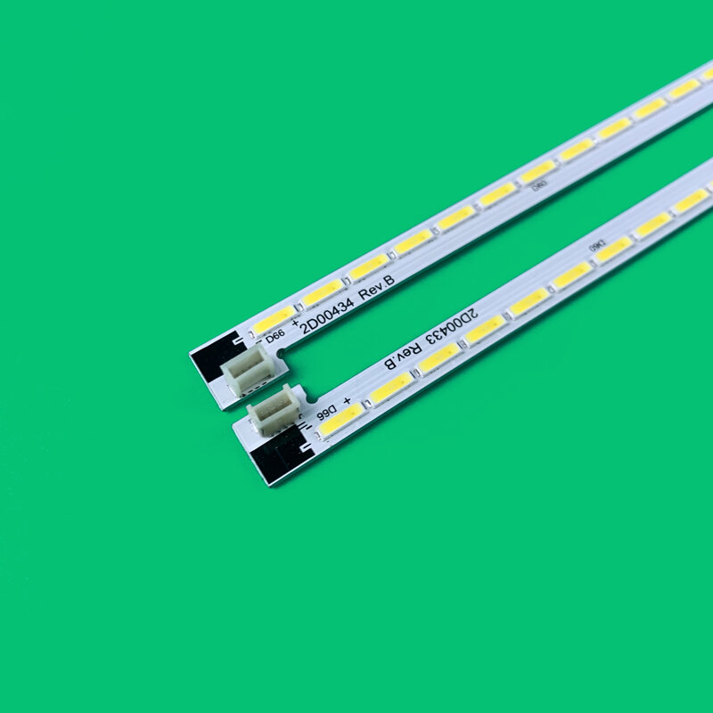 Lampu LED Strip untuk Skyworth 47 inci 60LED HR-5300-AZ47000002D00433 2D00434 2 buah/set
