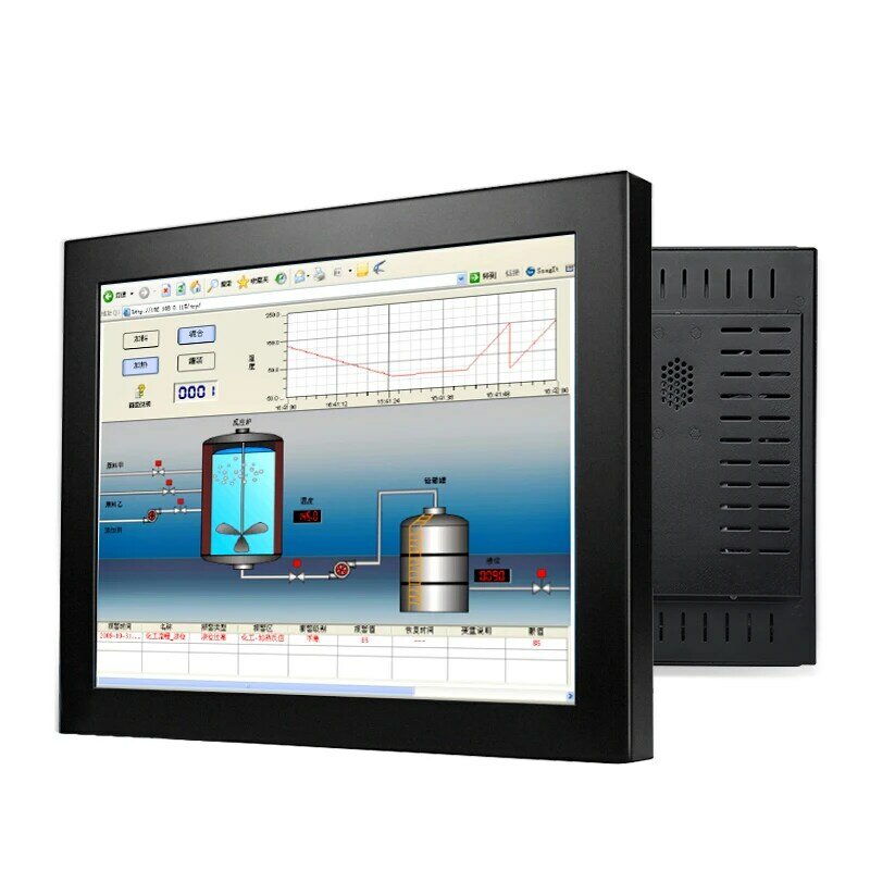 شاشة LCD صناعية بإطار مفتوح ، واجهة VGA وhdmi ، 15 بوصة ، شاشة عرض * *