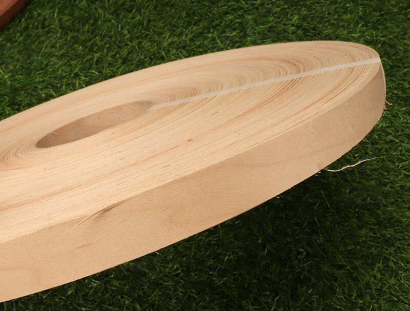 50 metrów/partia szerokość: 20cm grubość: 0.5mm drewno okleina krawędzi opaski suche drewno wióry drewno arkusze fornirowe ozdoby