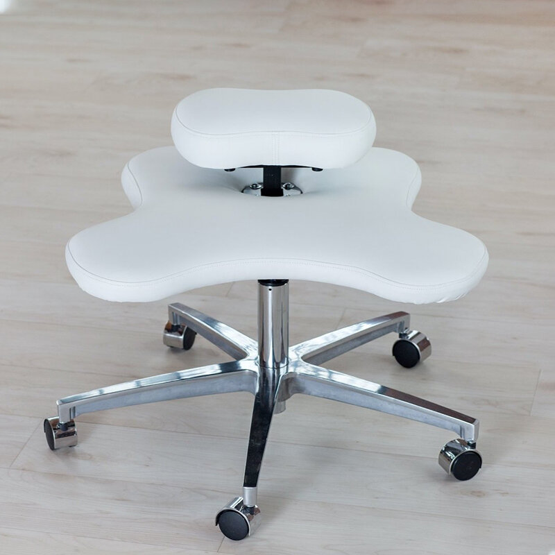 Fácil Cross-Leg Chair para mesa de computador, assento de escritório, sentado sem sentar, macaco agachamento, dormitório fezes