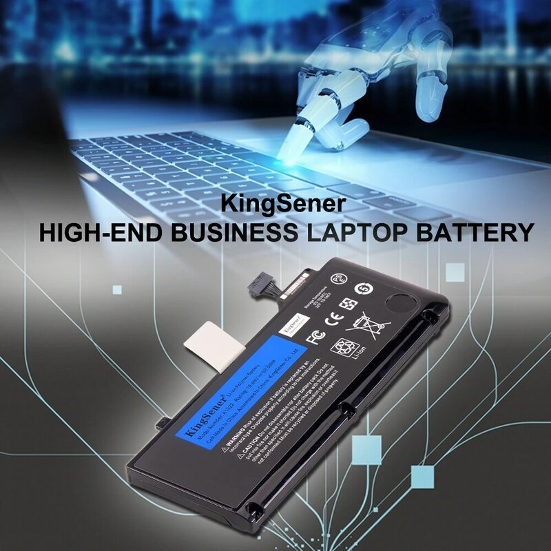 KingSener-Batterie pour Apple MacPlePro 13 ", A1322, A1278, MB991LL/A, MB990LL/A, MB990J/A, MC700, MCino 4, MD101, MD314, 2009, 2010, 2011, 2012