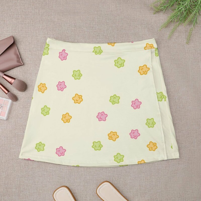 Konpeito-rok Mini permen Jepang manis rok gaun musim panas untuk wanita