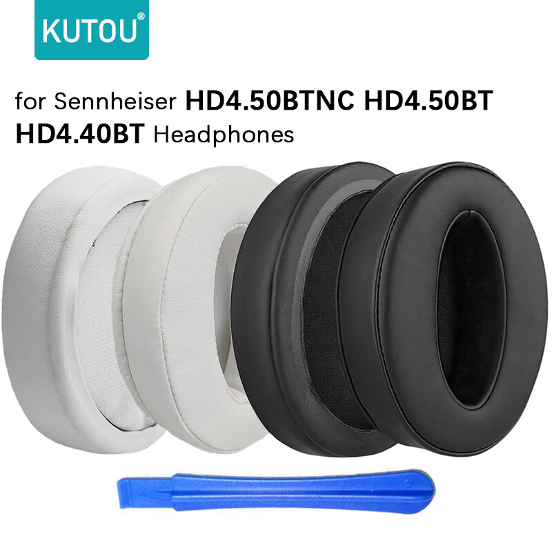 KUTOU-Earpads de substituição para Sennheiser HD 4.50BT, HD4.50BT, Auscultadores Ear Pads, HD 450BT, 4.40BT, HD4.40BT