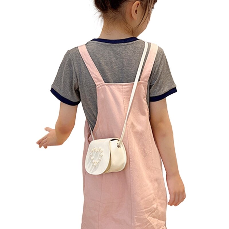 Mini-Quadrattasche für Mädchen, Prinzessinnen-Umhängetasche mit Magnetschnalle, trendige Tasche