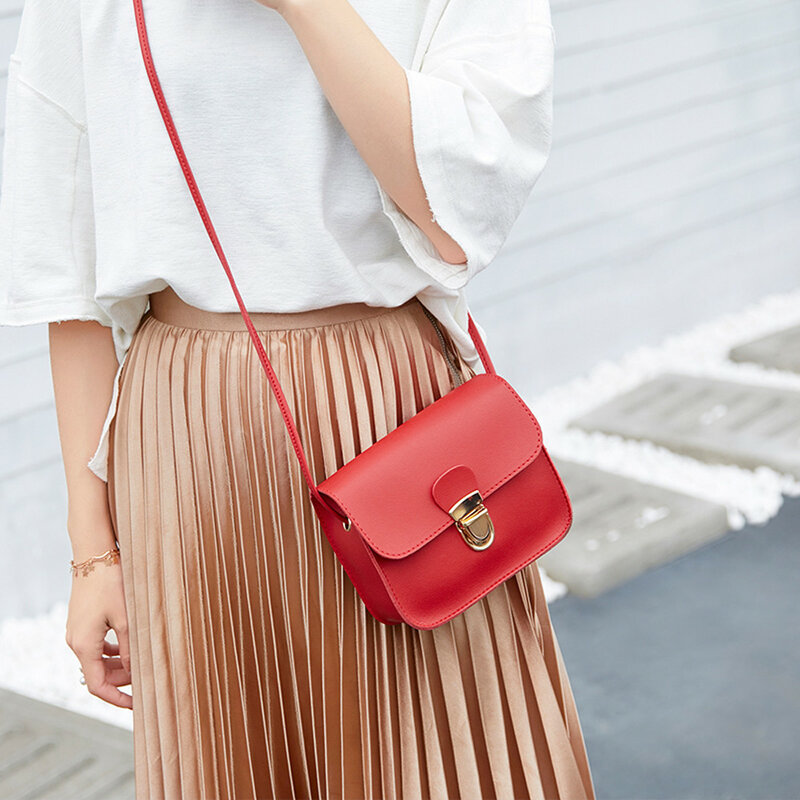 Macaron Fresh Zipper Small Bag Temperament Personality Fashion Change Mobile Phone Bag