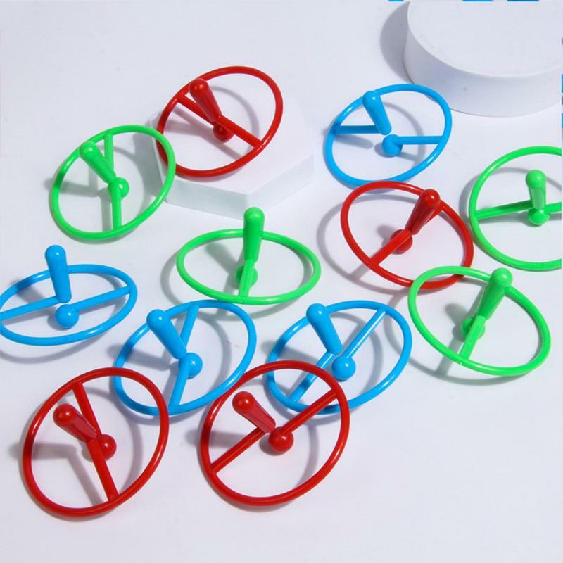 Mini giroscopio de dedo pequeño para niños, giroscopio giratorio Universal, juguetes de aprendizaje de Educación Temprana, Tops giratorios coloridos, novedad