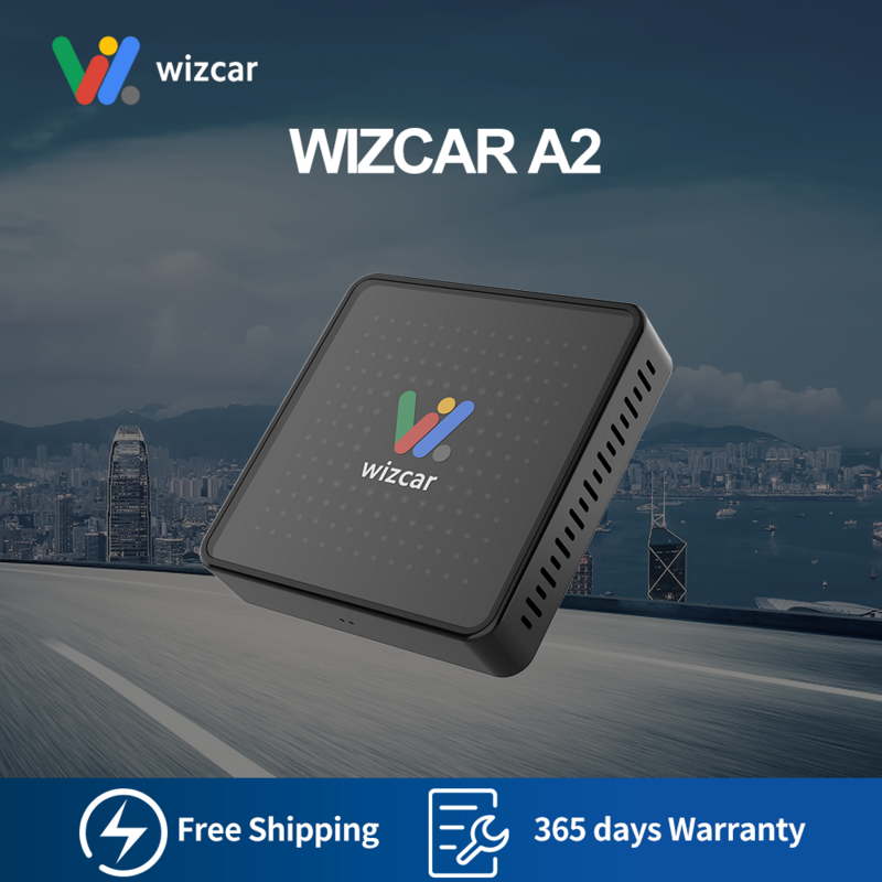 WIZCAR A2 Converter Real-time Maps Online Music Android Auto Adapter For Honda MNV XNV VE1 eNS1 eNP1 for Android Phone Use