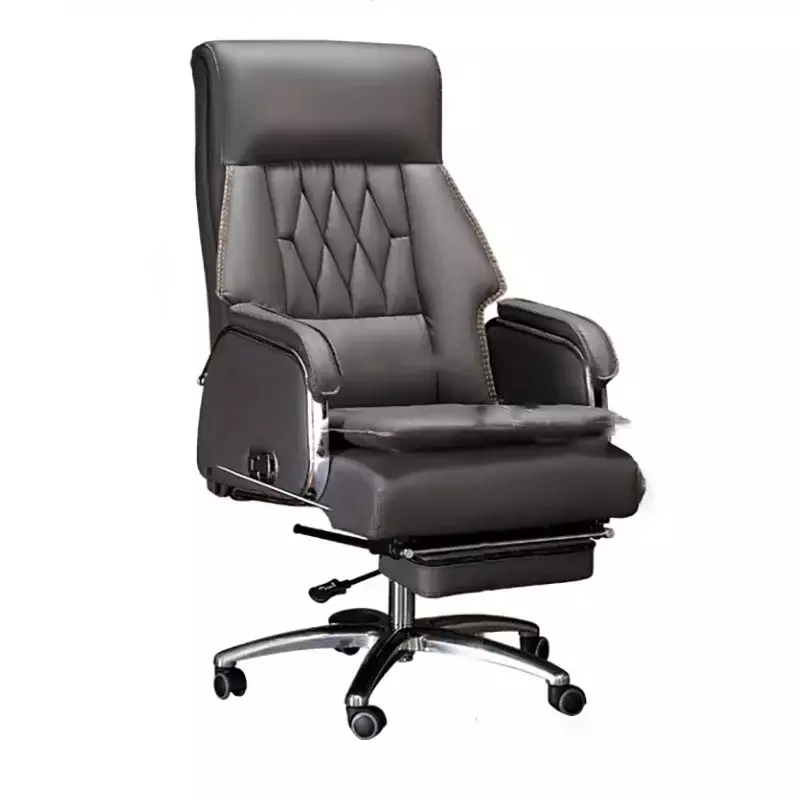 Eegonomiczne praca biuro krzesło do masażu skórzanego składany designerski salon fotel rozkładany wygodne meble Silla Ficina