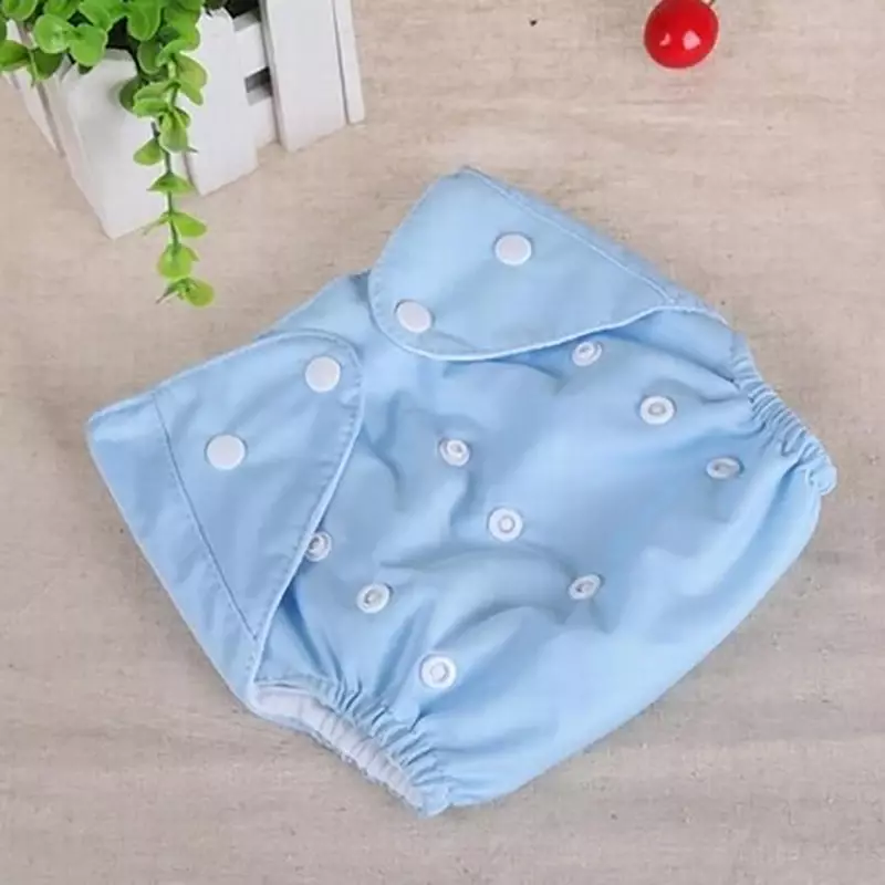 Fraldas de bebê lavável eco-friendly fralda de pano de bebê ecológico ajustável fralda reutilizável leve e portátil