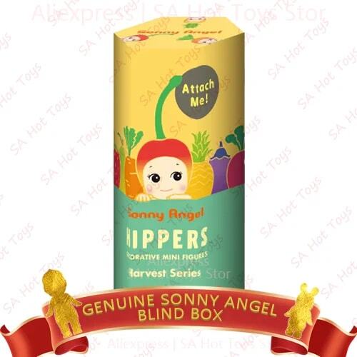 Macny Angel Harvest Hippers Blind Box, Style confirmé, Décoration d'écran de beurre de dessin animé véritable, Cadeau d'anniversaire, Surprise mystérieuse