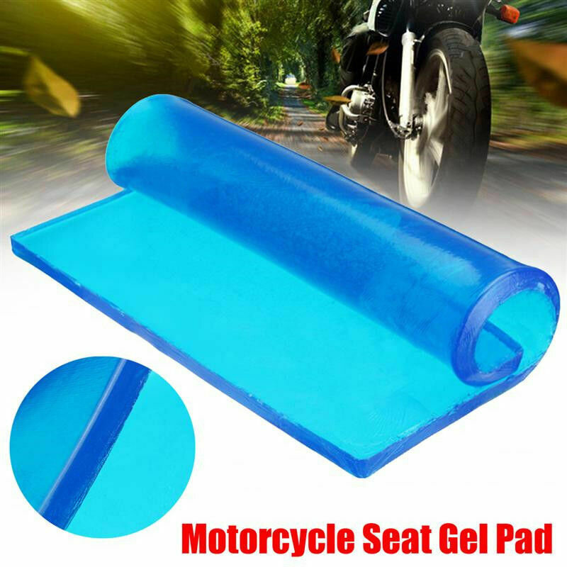 Soft e Cool Confortável Motorbike Saddle Gel Pad, Peças de moto, Assento de longa duração, Absorção de choque