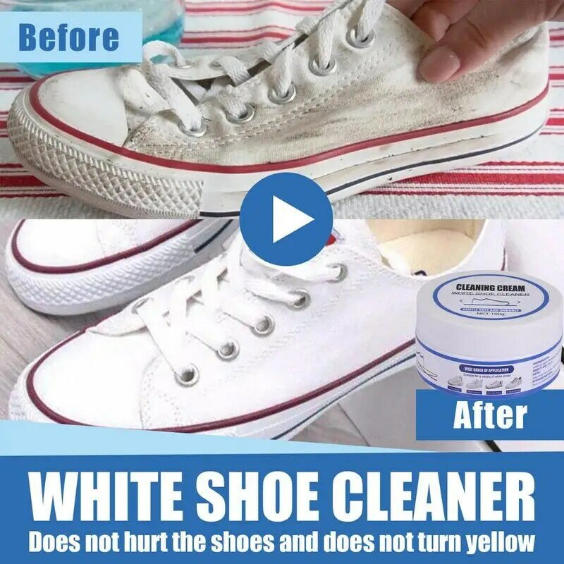 مجموعة تنظيف الأحذية بدون بقع للأحذية الرياضية البيضاء ، أدوات التنظيف المنزلية ، قماش الجلد يوميًا