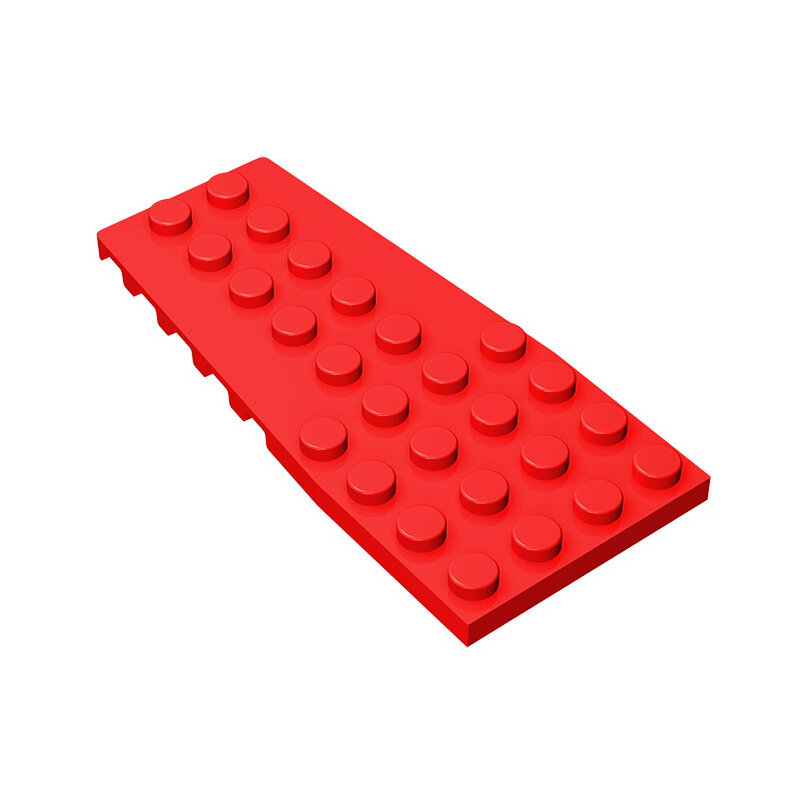 Gobricks GDS-897 keil, Platte 4x9 mit Bolzen kerben kompatibel mit Lego 14181 2413 DIY pädagogische Bausteine technisch
