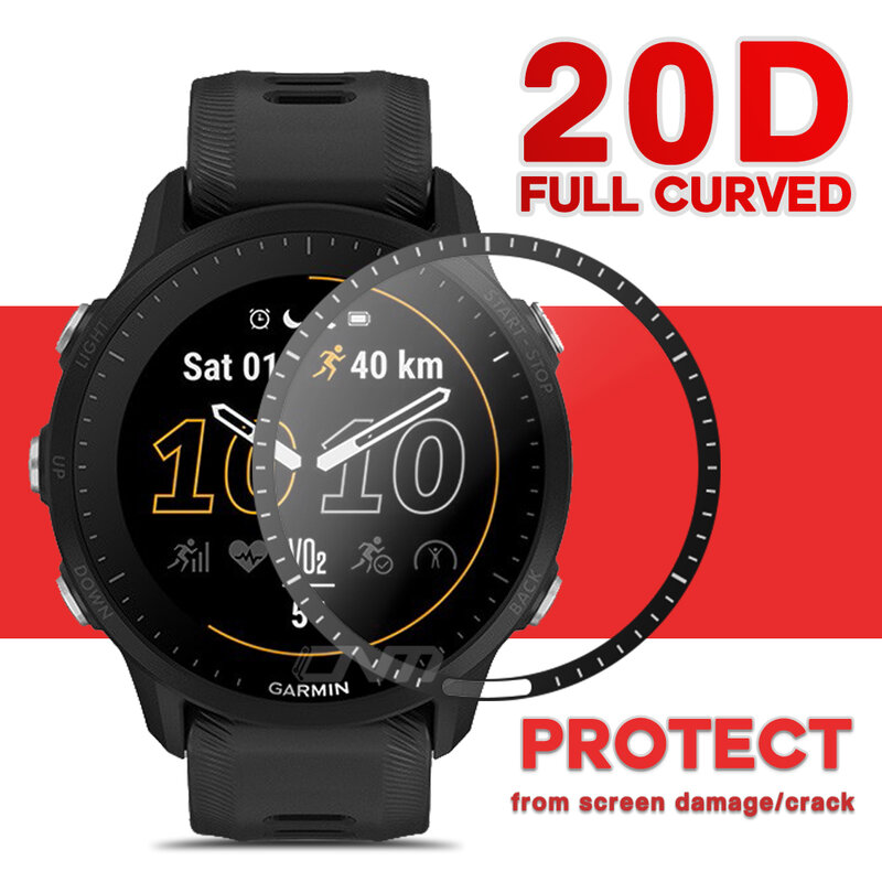Full Screen Protector Voor Garmin Forerunner 955 Zachte Beschermende Film Voor Garmin Forerunner955 Smart Horloge Accessoires Niet Glas