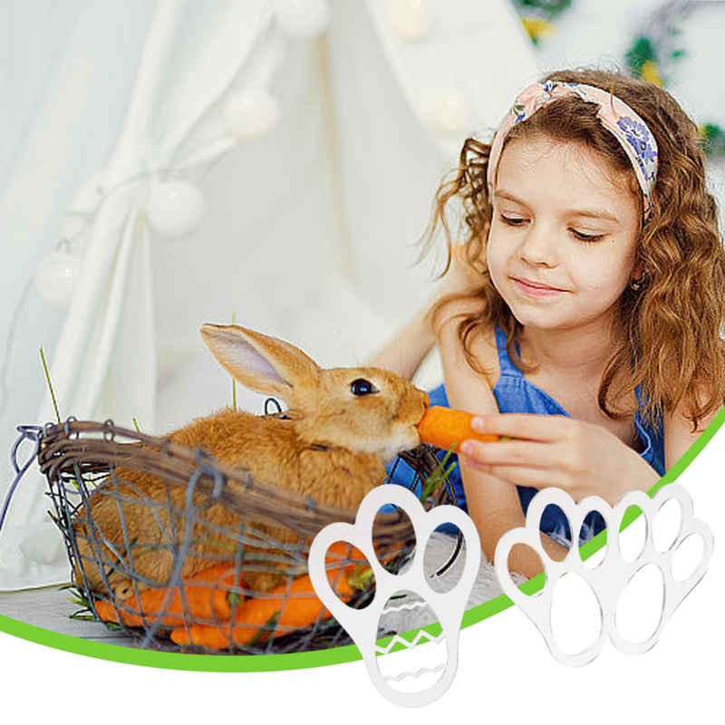 استنسل ساحة أرنب لعيد الفصح ، قالب مطاردة بيض أكريليك ، مسارات أرنب ، هدايا للأطفال ، مشغولات يدوية ، حفلة سعيدة