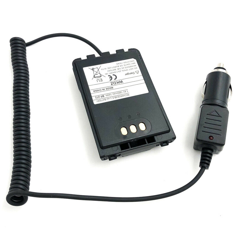 BP272 12/24V Car Charger Battery Eliminator Adapter For ICOM ID-31 ID-51 ID-31A ID-31E ID-31E ID-51A ID-51E Radio for BP-272
