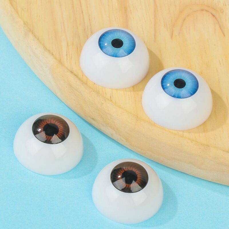 24/30Mm Biru Coklat Hijau Boneka Mata Akrilik Boneka Bola Mata untuk BJD Boneka Membuat Kerajinan DIY Mata Aksesori Keselamatan Boneka Hewan Bagian