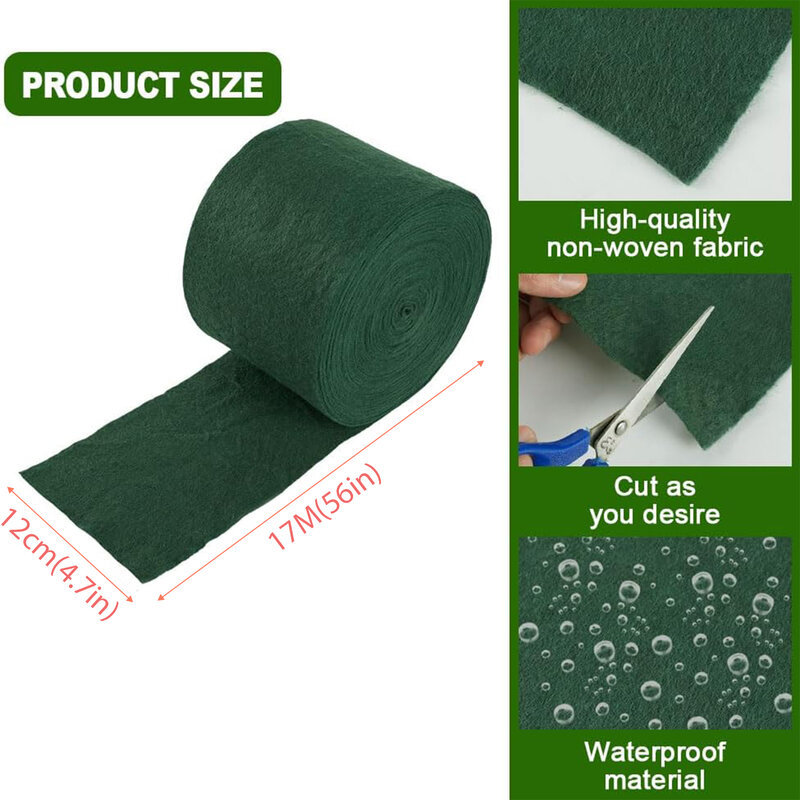 3-layer thickening Tree Trunk Protector Wrap, Winter-proof Protector Wrap Plants Bandage Packing,Warm Keeping and Moisturizing