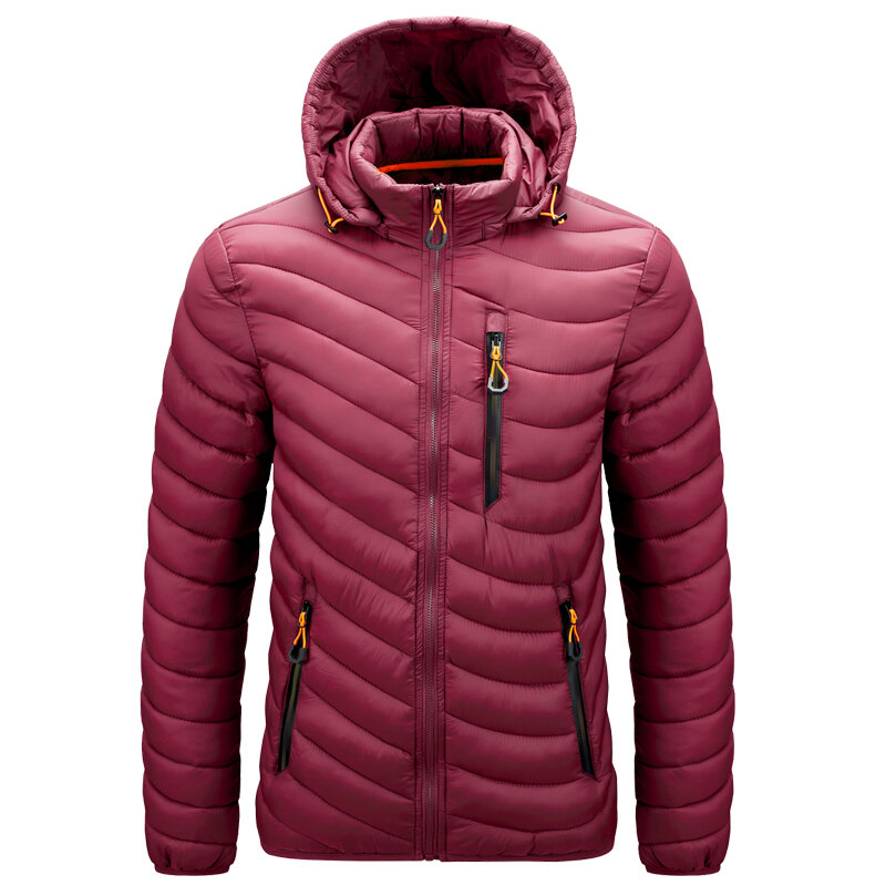 남성 클래식 후드 따뜻한 파카 재킷 코트, 캐주얼 빈티지 분리형 모자 의상 따뜻한 파카, 2023 가을 겨울