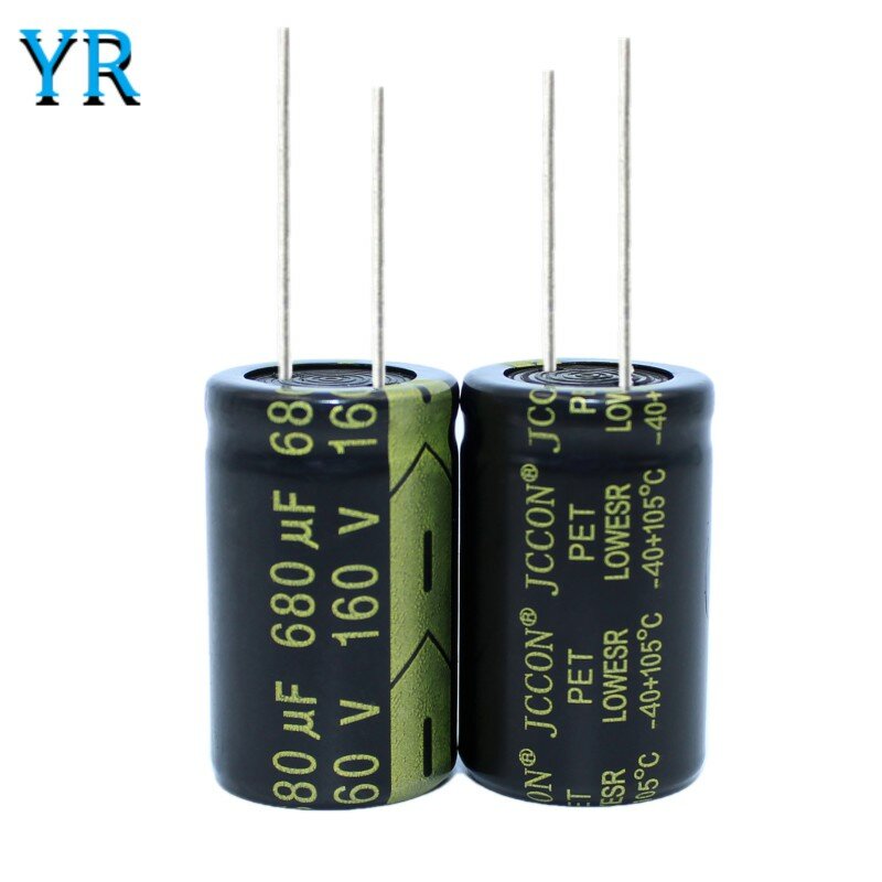 3Pcs 160V680UF 22X35 Aluminum Electrolytic Capacitor High Frequency Low ESR