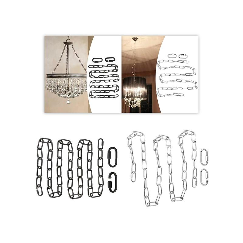 Pendant Light Fixture Chain Heavy Duty Allowed to Install Chandelier Chain Lamp